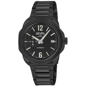 Gevril Roosevelt Automatic Black Dial Men's Watch 46524B