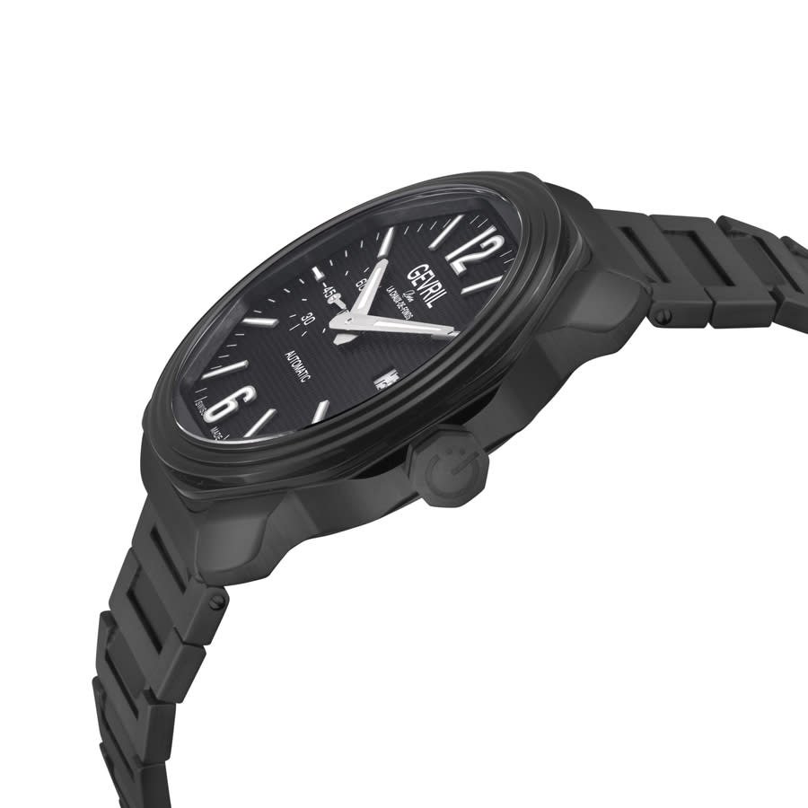 Gevril Roosevelt Automatic Black Dial Men's Watch 46524B - Image 3