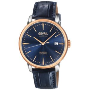 Gevril Mulberry Automatic Blue Dial Men's Watch 9625