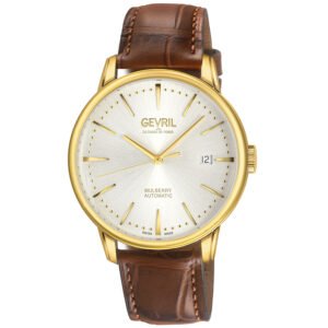 Gevril Mulberry Automatic Silver Dial Men's Watch 9623