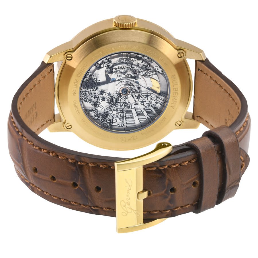 Gevril Mulberry Automatic Silver Dial Men's Watch 9623 - Image 2