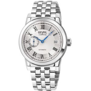 Gevril Madison Automatic White Dial Men's Watch 2563B