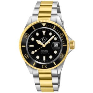 GV2 by Gevril Liguria Automatic Black Dial Men's Watch 42157