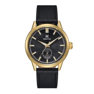 Heritor Argento Automatic Black Dial Men's Watch HERHS3803