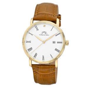 Porsamo Bleu Veritas 1 Quartz White Dial Men's Watch 1361DVEL
