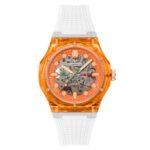 Dominatore Del Mare Ravello Automatic Orange Dial Men's Watch DD-8029-03