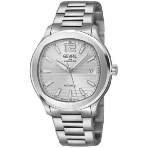 Gevril Stuyvesant Automatic Silver Dial Men's Watch 49801B