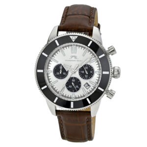 Porsamo Bleu Brandon Chronograph Quartz Silver Dial Men's Watch 1012DBRL