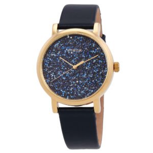 Timex Opulence Quartz Blue Dial Ladies Watch TW2R98100