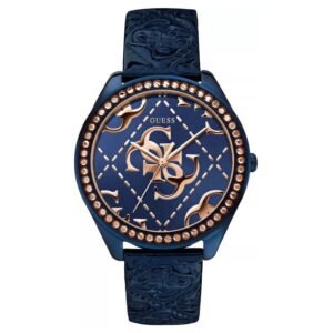 Guess Iconic Quartz Blue Dial Ladies Watch W0473L1