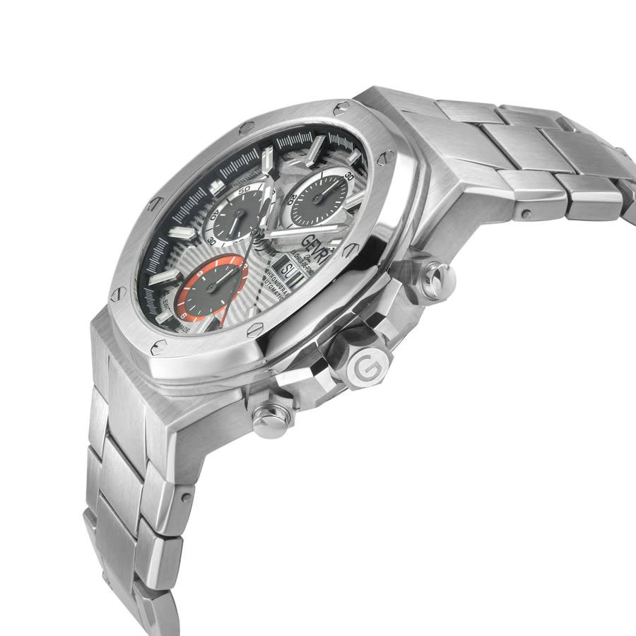 Gevril Kingsgate Chronograph Automatic Grey Dial Men's Watch 47904B - Image 3