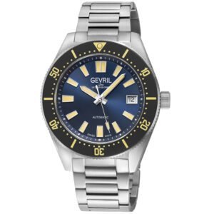 Gevril Mariner Row Automatic Blue Dial Men's Watch 46903B