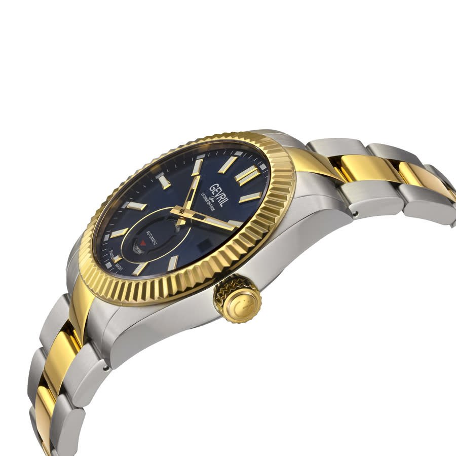 Gevril West Village Automatic Blue Dial Men's Watch 48984B - Image 3