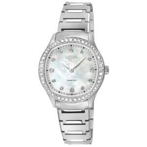 Gevril Morcote Diamond Mother of Pearl Dial Ladies Watch 19241B