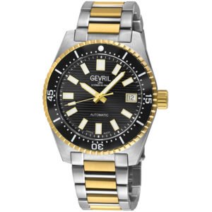 Gevril Atlantic Avenue Automatic Black Dial Men's Watch 47204B