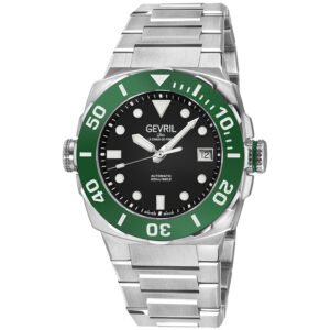 Gevril Fortuna Automatic Black Dial Men's Watch 47403B