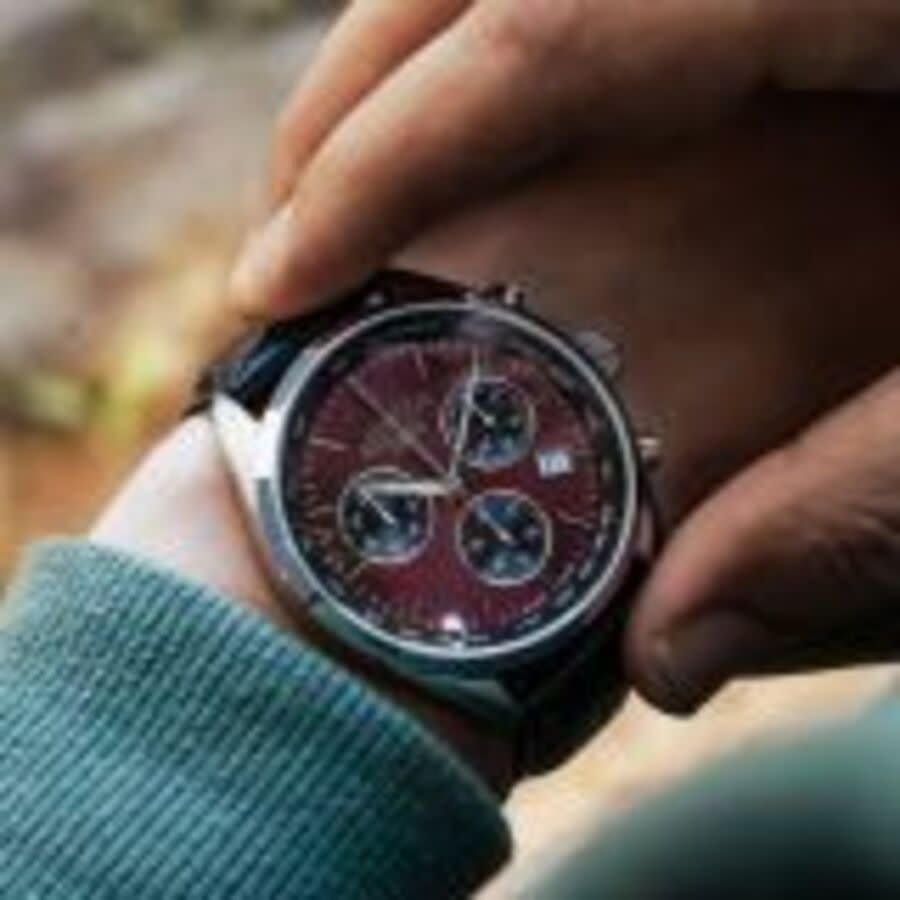 Roamer Pro Chrono Red Dial Men's Watch 993819 41 65 02 - Image 4
