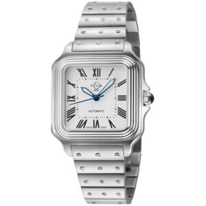 GV2 by Gevril Lusso Lx Automatic White Dial Men's Watch 44200B
