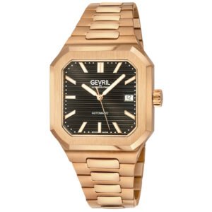 Gevril Grand Concourse Automatic Black Dial Men's Watch 41305B