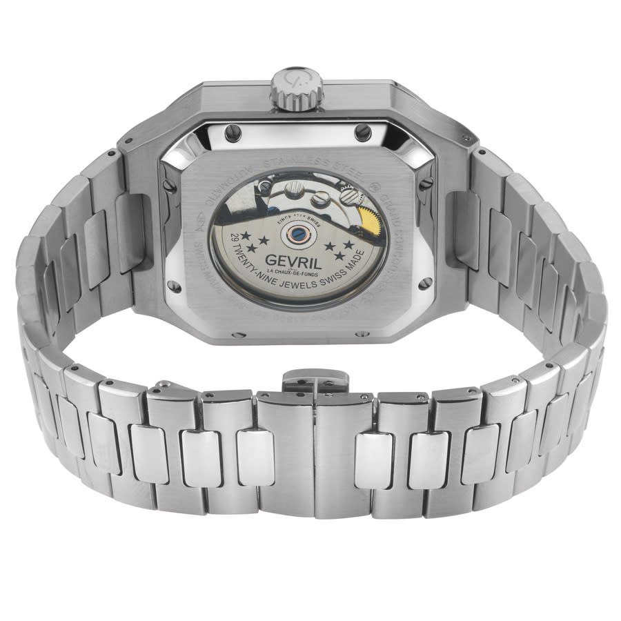 Gevril Grand Concourse Automatic Green Dial Men's Watch 41300B - Image 3