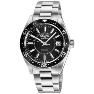 Gevril Belmont Automatic Black Dial Men's Watch 42100B