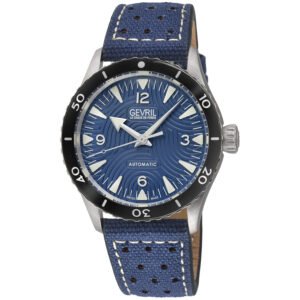 Gevril Franklin Automatic Blue Dial Men's Watch 46812