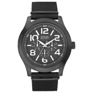 Guess Rugged Black Dial Men's Watch W11623G1