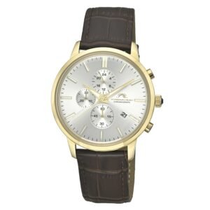 Porsamo Bleu Aura Chronograph Silver-tone Dial Men's Watch 1432CAUL