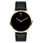 Movado Signature Quartz Black Dial Men's Watch 0607591