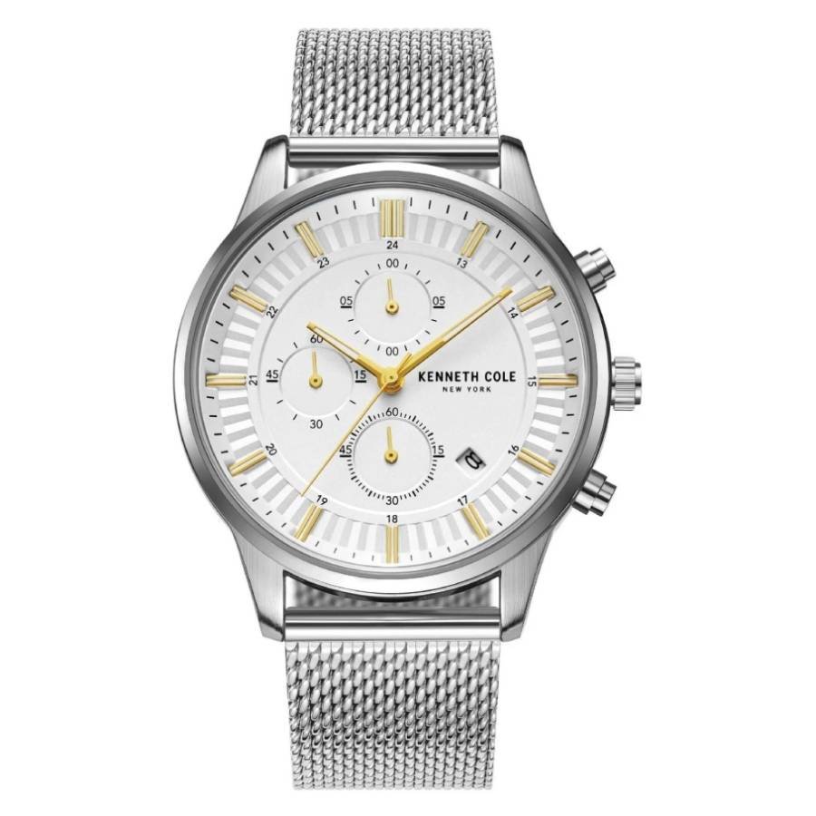 Kenneth Cole Sport Chronograph Quartz White Dial Men's Watch KCWGK2185304