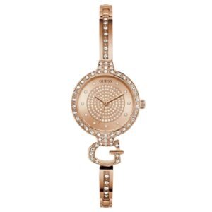 Guess Giselle Quartz Rose Gold Dial Ladies Watch GW0929L3