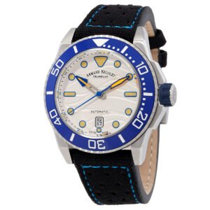 Armand Nicolet JSH Automatic White Dial Men's Watch A480PGU-AU-P0668NZ8