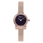Ferragamo Gancini Quartz Blue Dial Ladies Watch SF1X00419