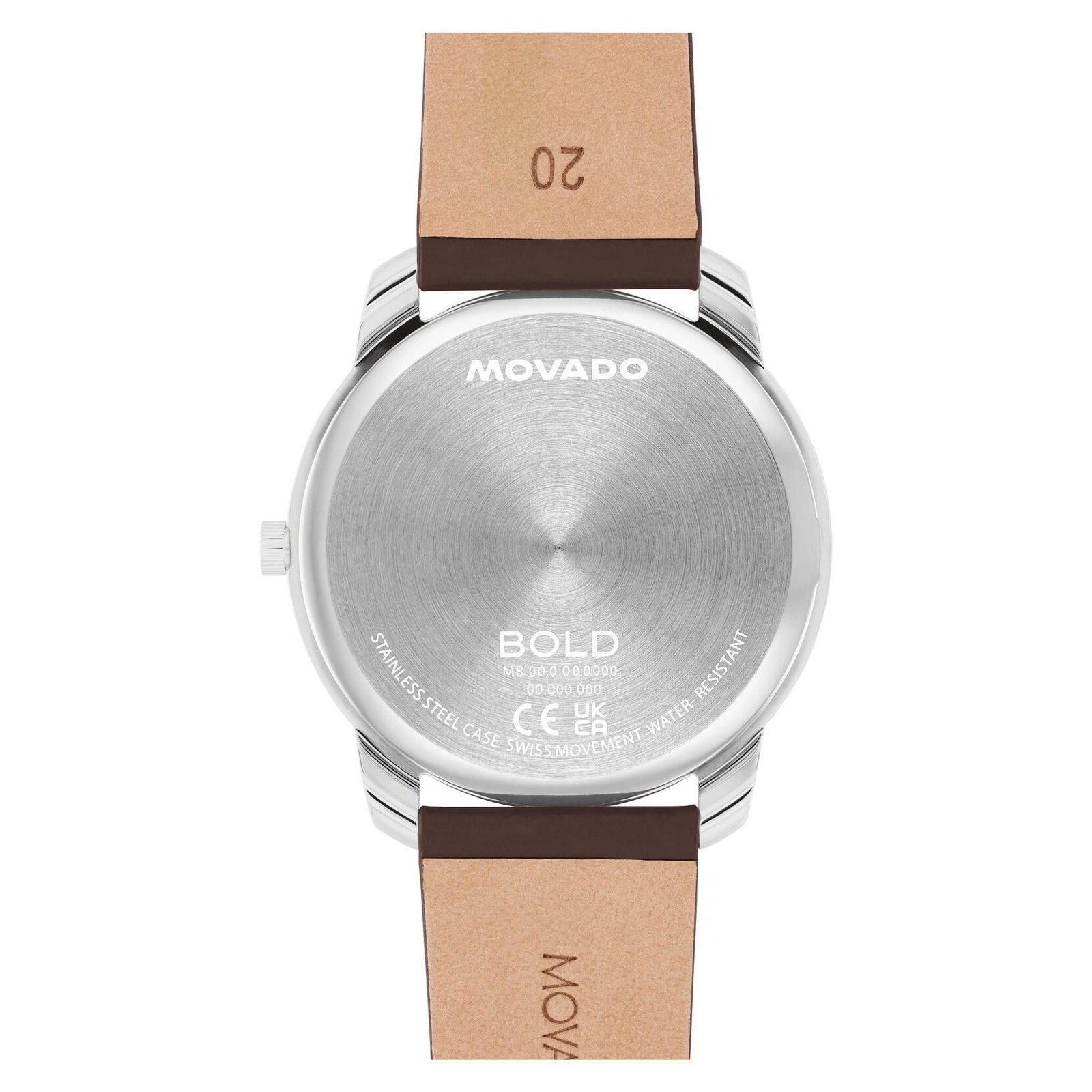 Movado Trend Element Quartz Silver Dial Watch 3601018 - Image 3