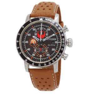 Citizen Rebel Pilot Chronograph Black Dial Men's Watch CA0761-06W