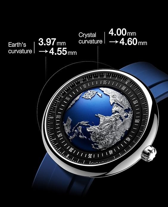 Ciga Design Blue Planet II-43 Automatic Blue Dial Men's Watch U038-SU01-6U - Image 2