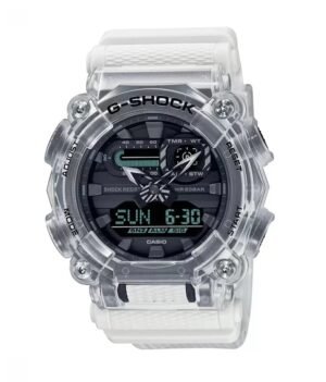 Casio G-Shock Alarm World Time Quartz Analog-Digital Black Dial Watch GA-900SKL-7ADR