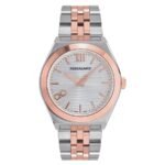 Ferragamo Vega Quartz Silver Dial Two-Tone Men's Watch SFKI01124