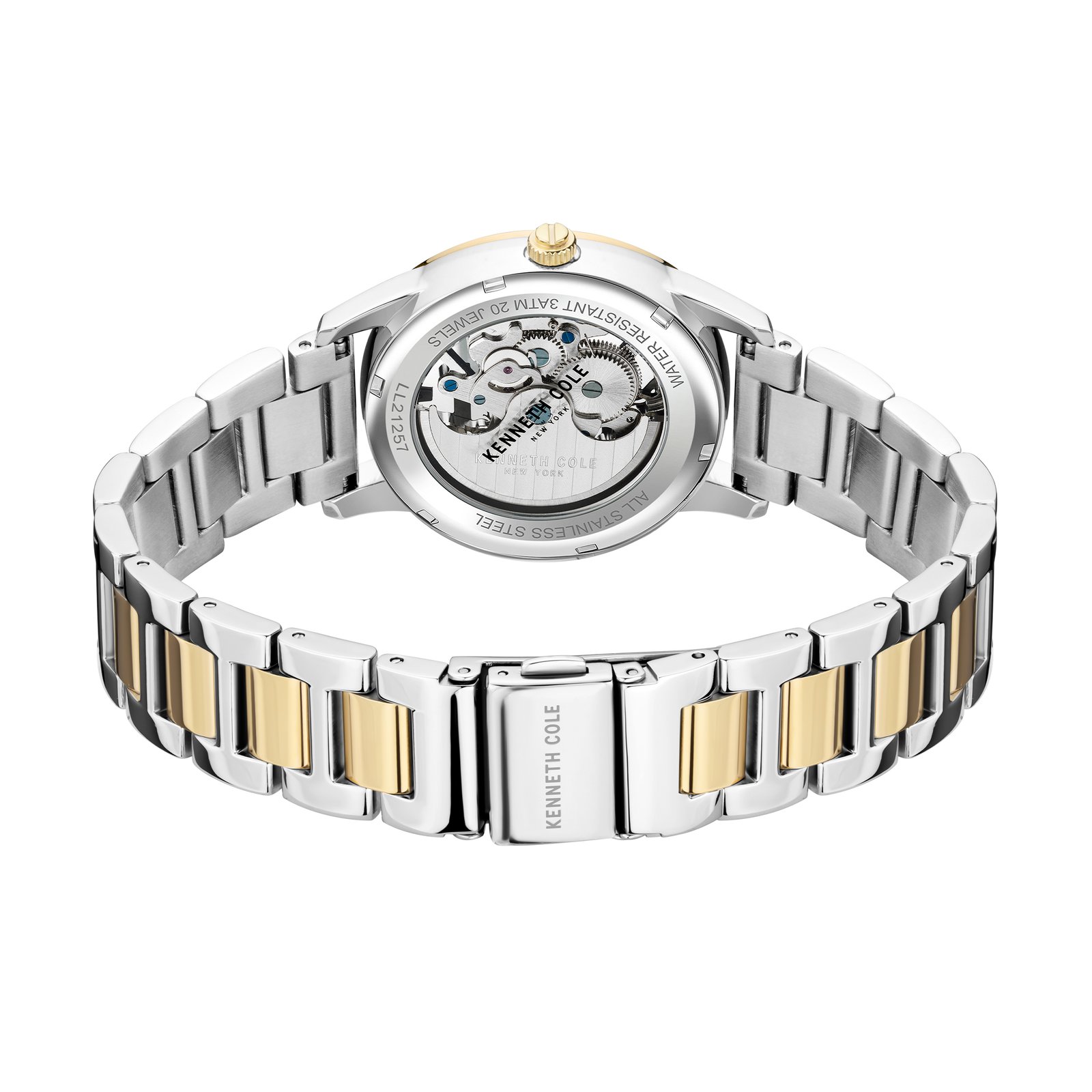 Kenneth Cole New York Automatic White Dial Ladies Watch KCWLL2125710 - Image 3
