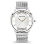 Kenneth Cole Transparency Quartz Silver Dial Men's Watch KCWGG2174702