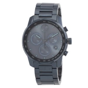 Movado Bold Verso Chronograph Quartz Blue Dial Men's Watch 3600868