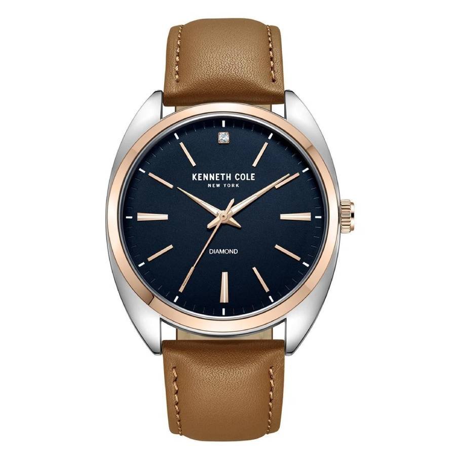Kenneth Cole Diamond Quartz Blue Dial Men's Watch KCWGA7002902