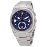 Armand Nicolet JH9 Chronograph Automatic Blue Dial Men's Watch A668HAA-BO-MA4670A