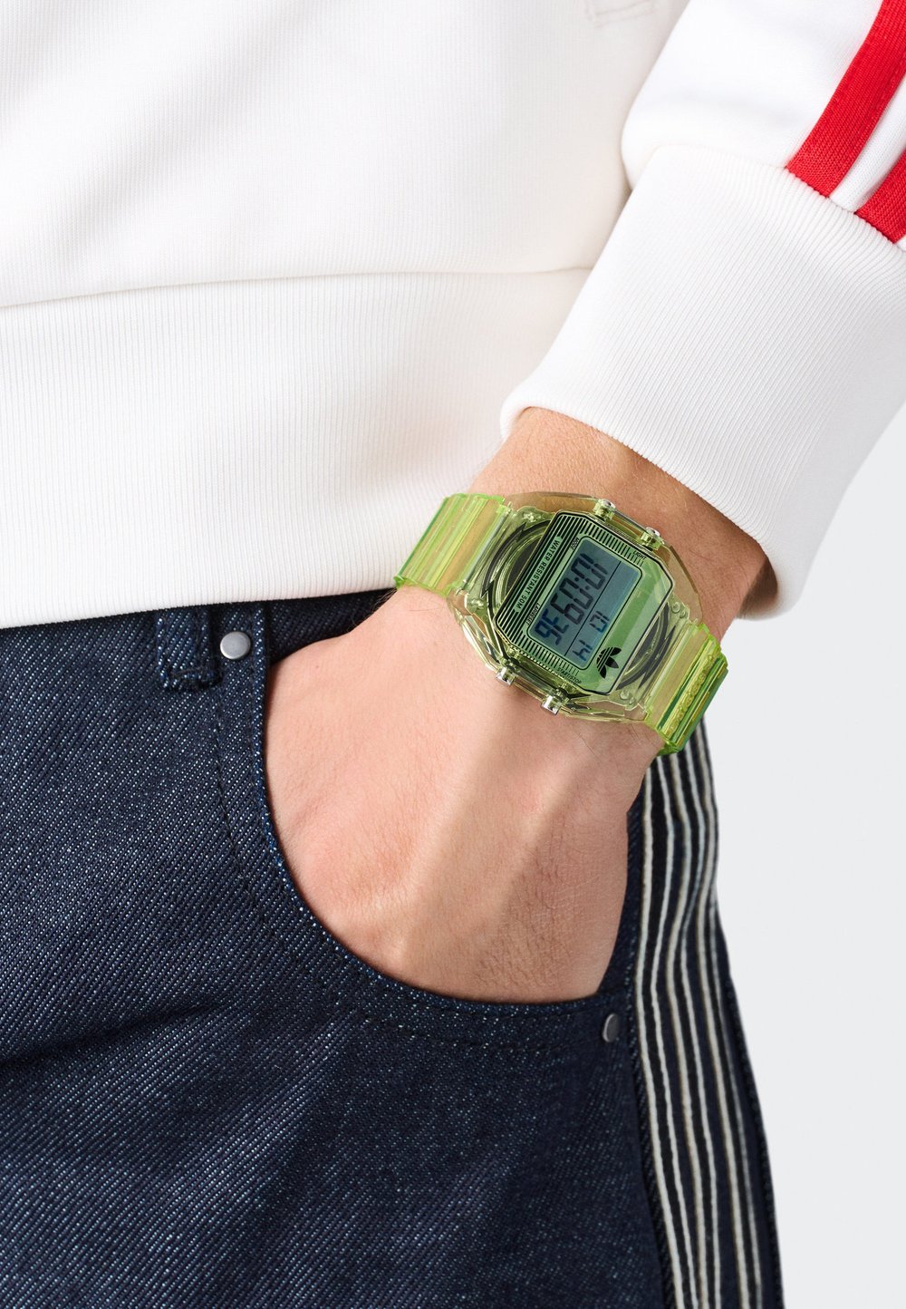 adidas Originals DIGITAL TWO CRYSTAL Digital watch green - Image 2