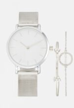 Pier One SET Watch silver coloured