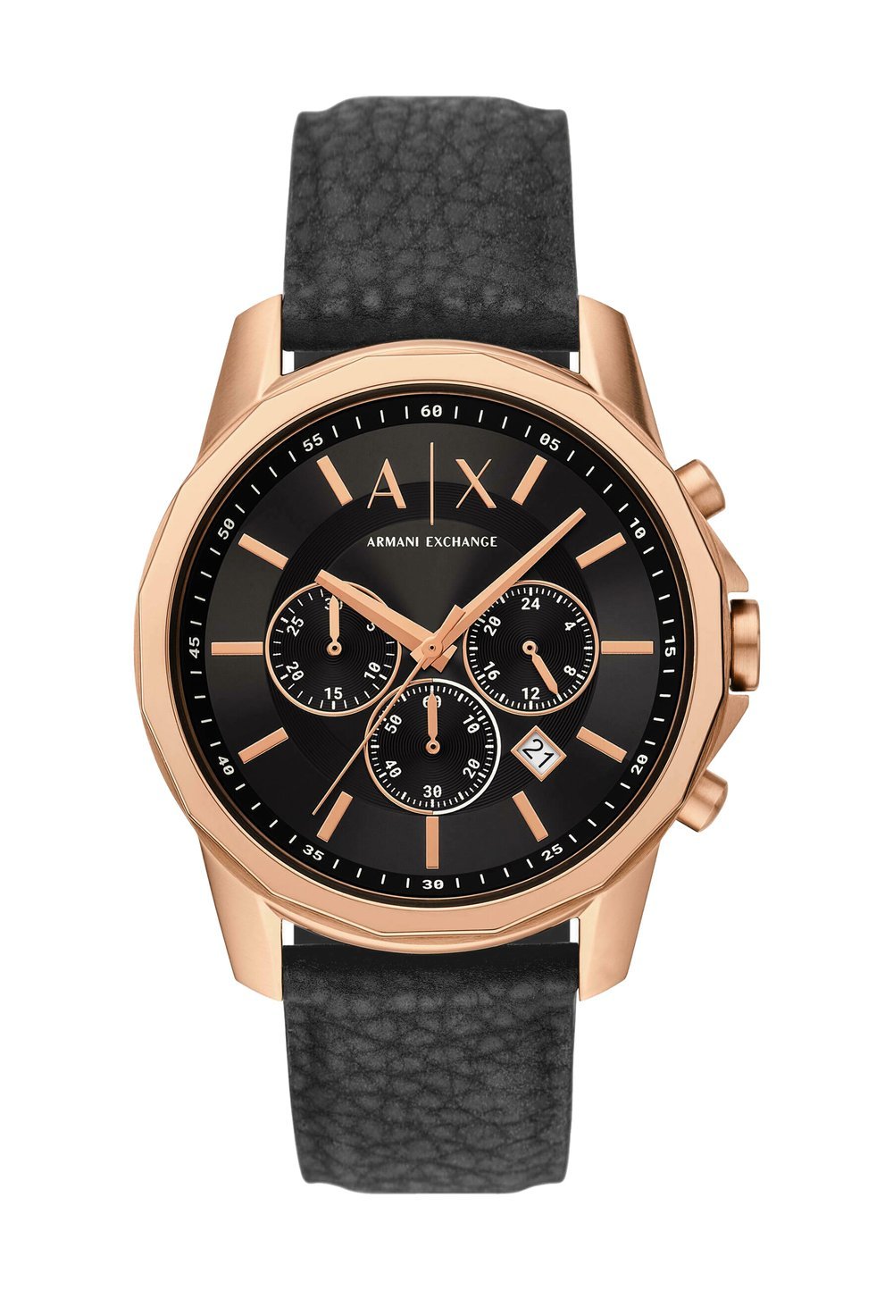 Armani Exchange Chronograph watch black - Image 5