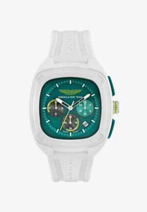 Aston Martin Aramco Formula One™ Team OVR W Chronograph watch white