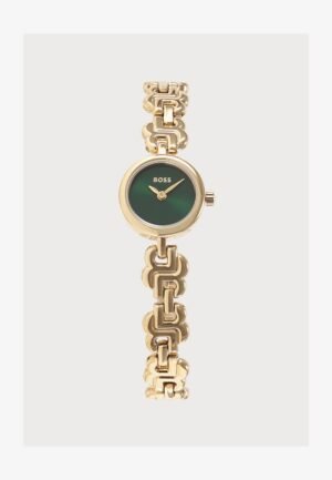 BOSS DOUBLE DRESSY MINI Watch gold coloured/green