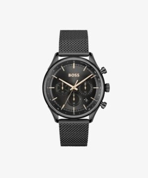 BOSS GREGOR Chronograph watch all black
