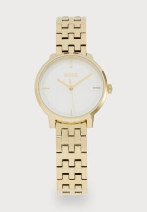 BOSS LUCIA Watch gold coloured/white